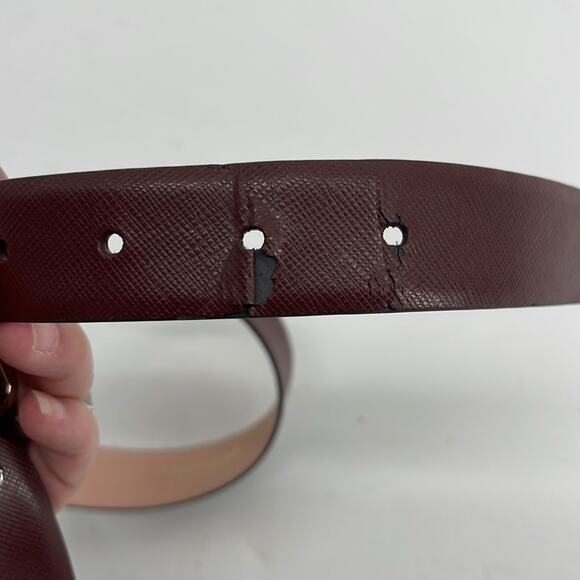 Kate Spade genuine leather dress belt sz S - Picture 5 of 6